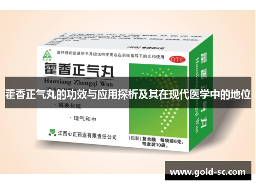 藿香正气丸的功效与应用探析及其在现代医学中的地位